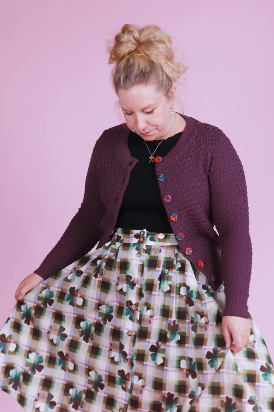 Clementine Cardie Purple Heart