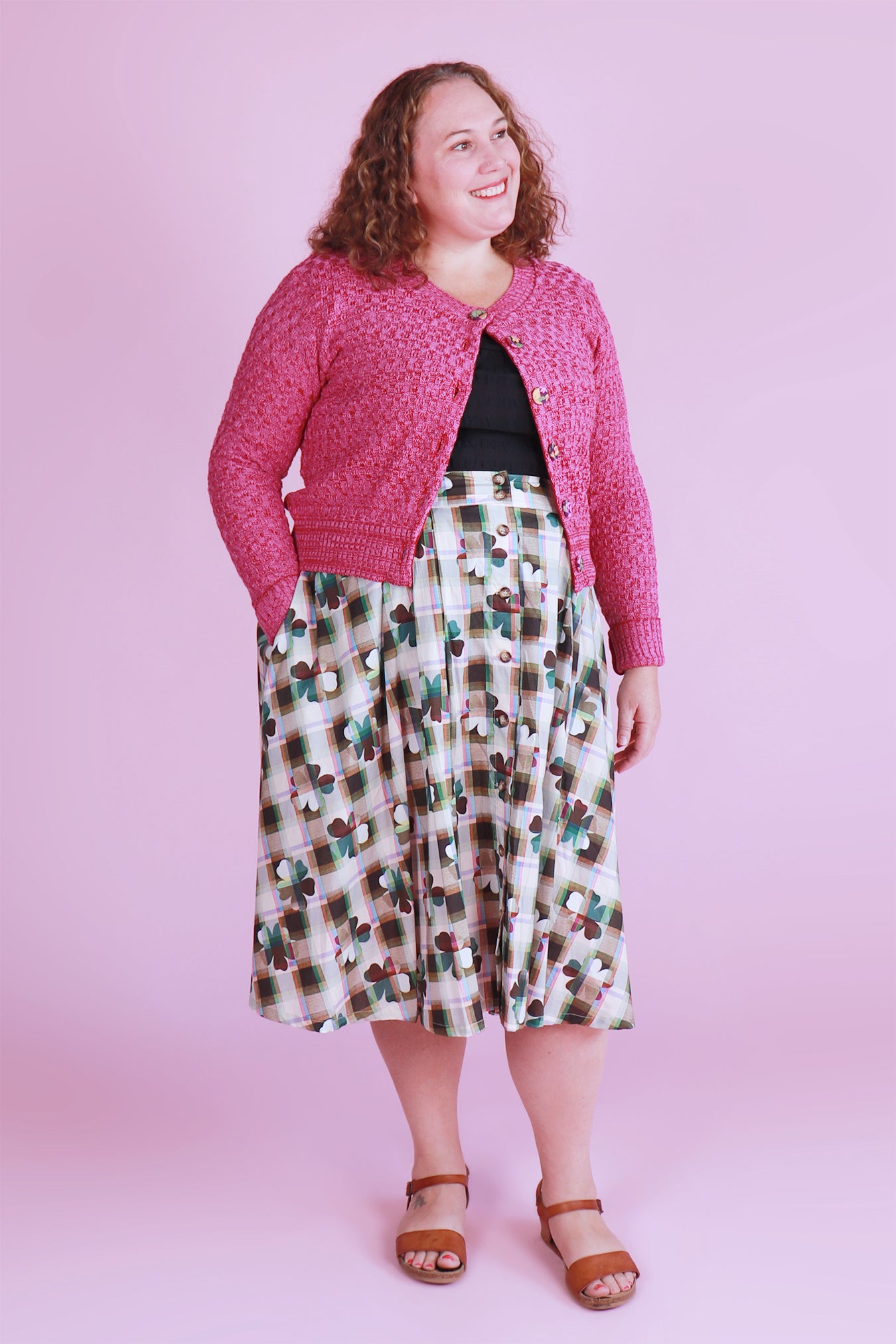 Primrose Cardie Marble Boysenberry Swirl