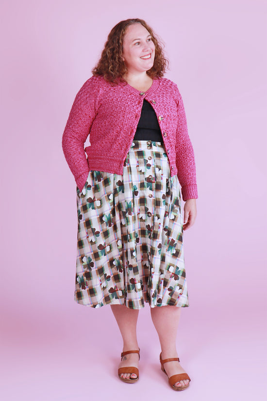 Primrose Cardie Marble Boysenberry Swirl