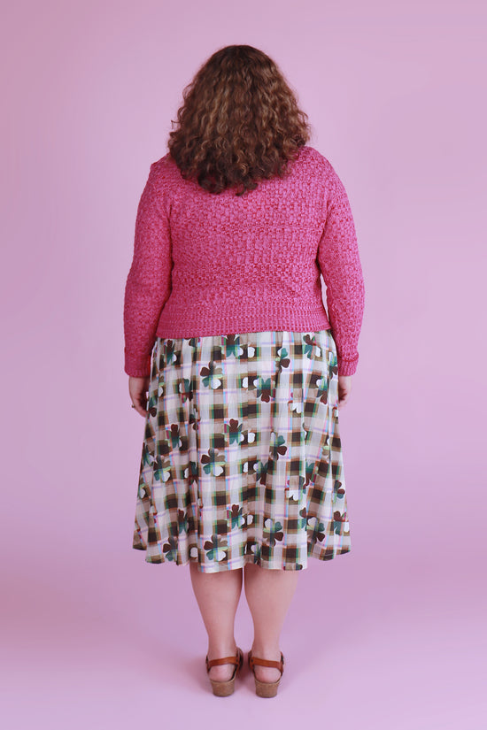 Primrose Cardie Marble Boysenberry Swirl