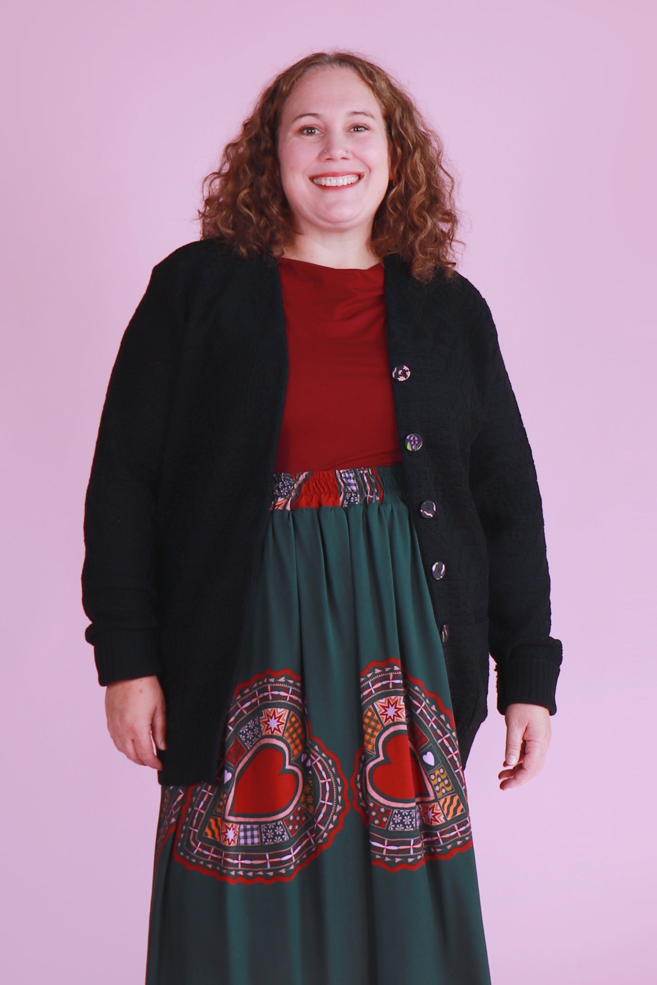 Cosy Clementine Cardie Sooty