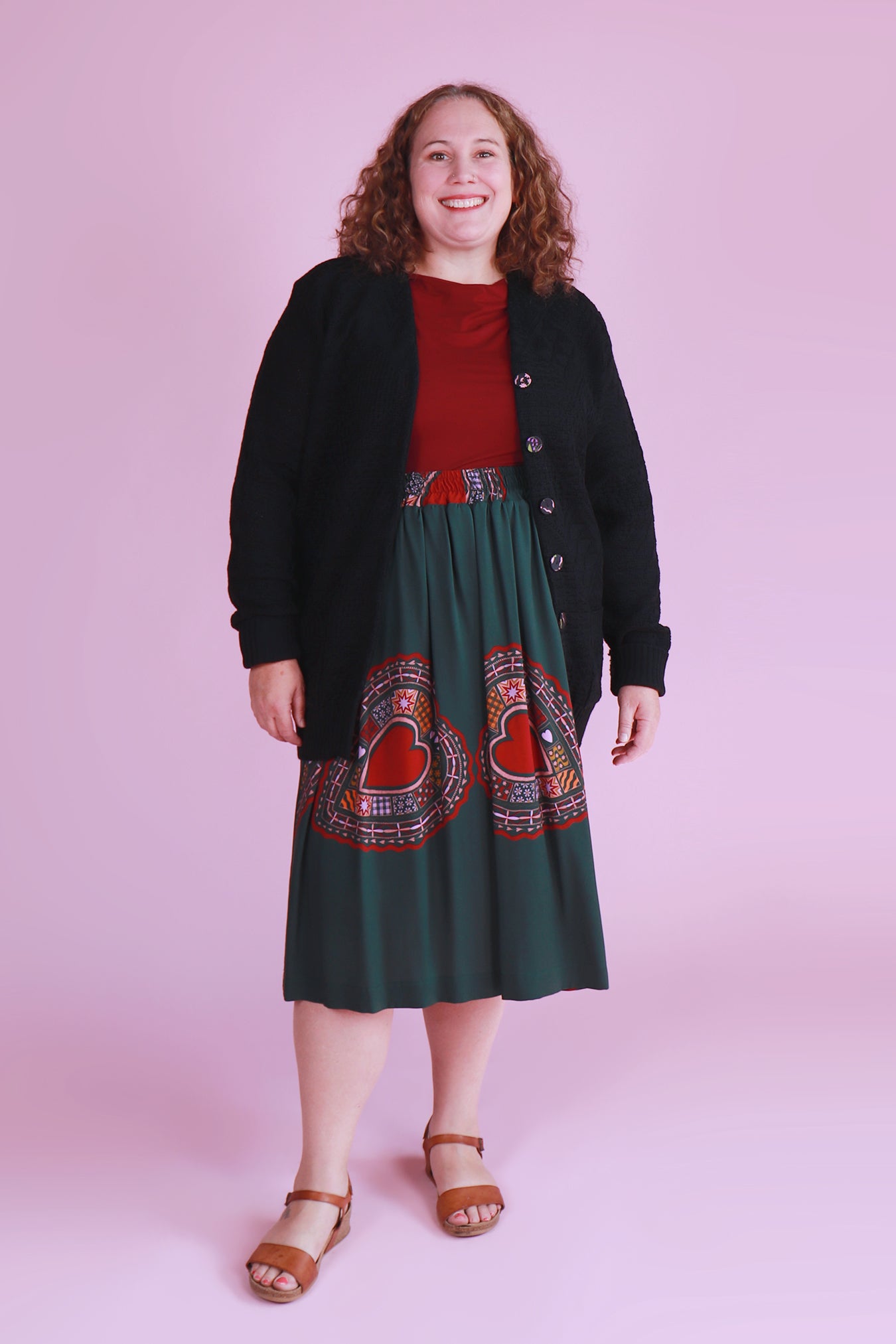 Cosy Clementine Cardie Sooty