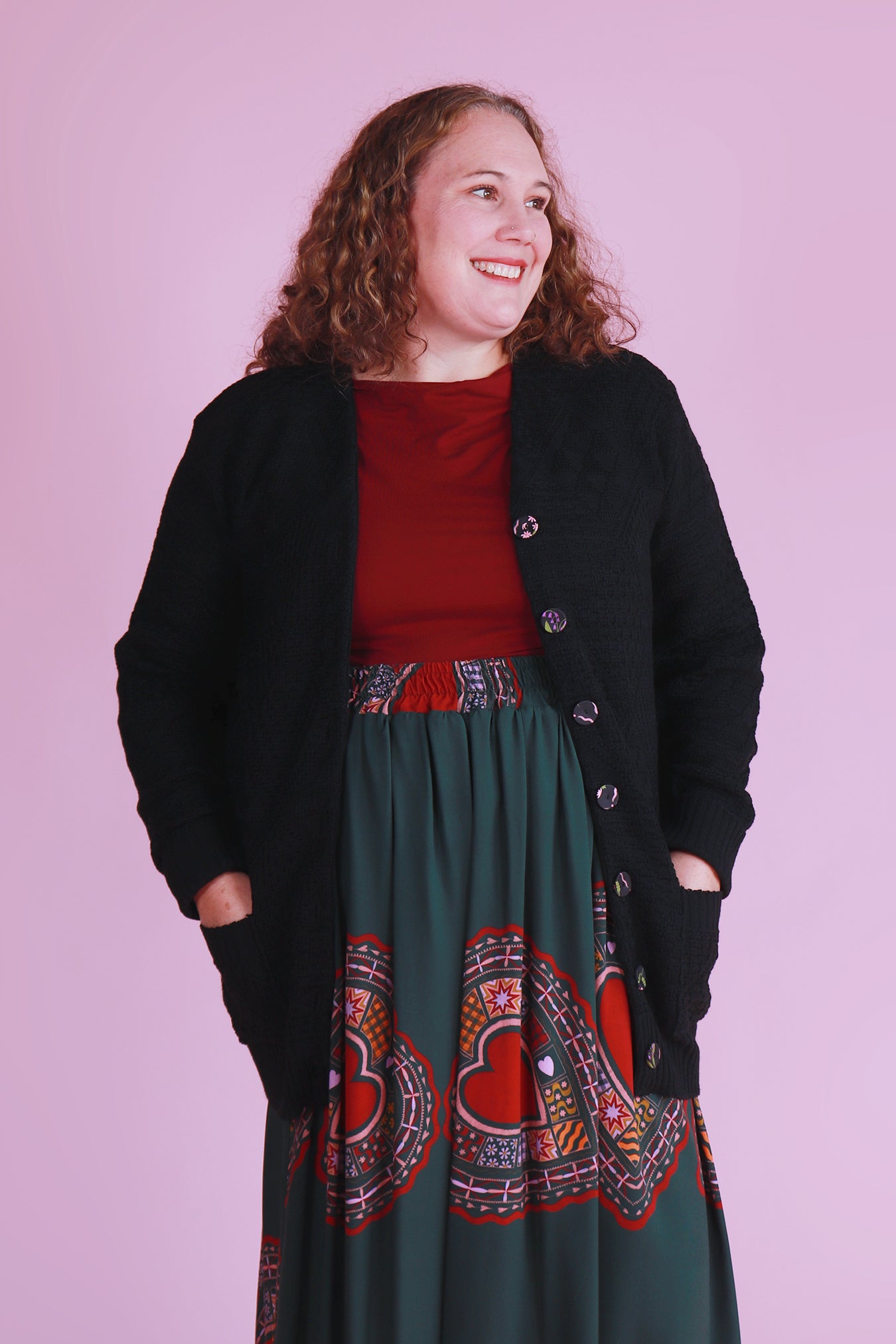 Cosy Clementine Cardie Sooty