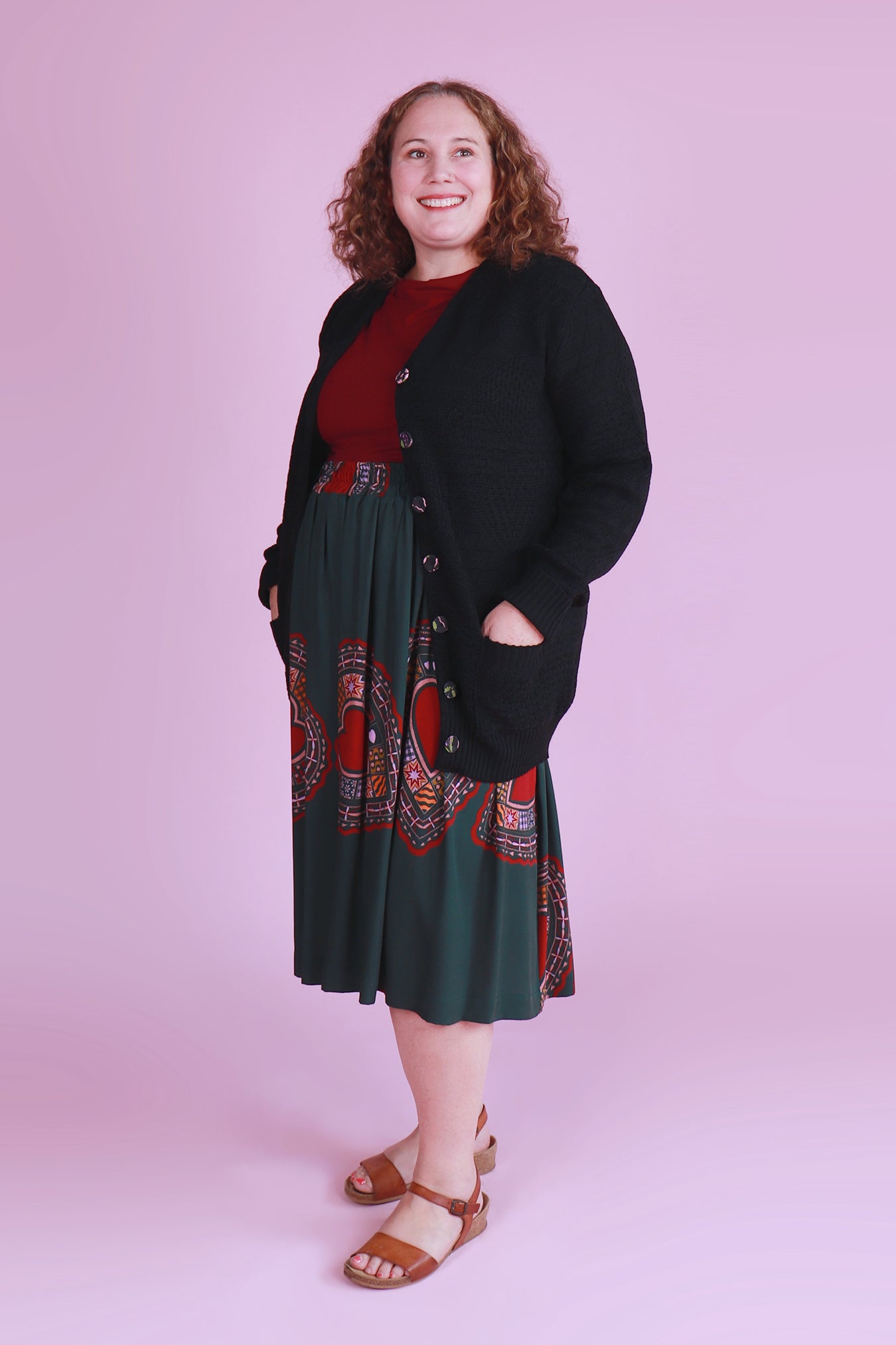 Cosy Clementine Cardie Sooty