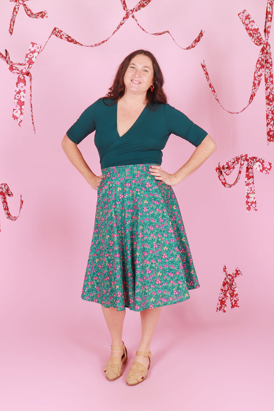 Valentina Skirt Trailing Blossom Liberty