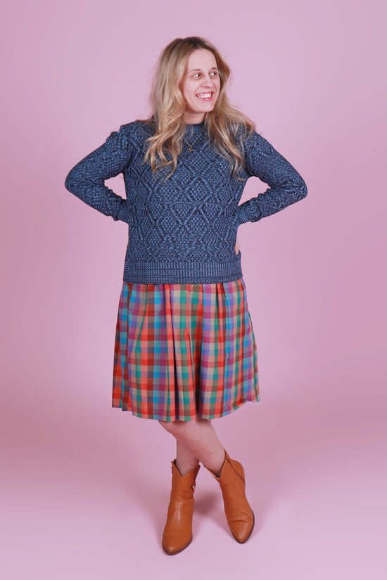 July Jumper Marble Sea