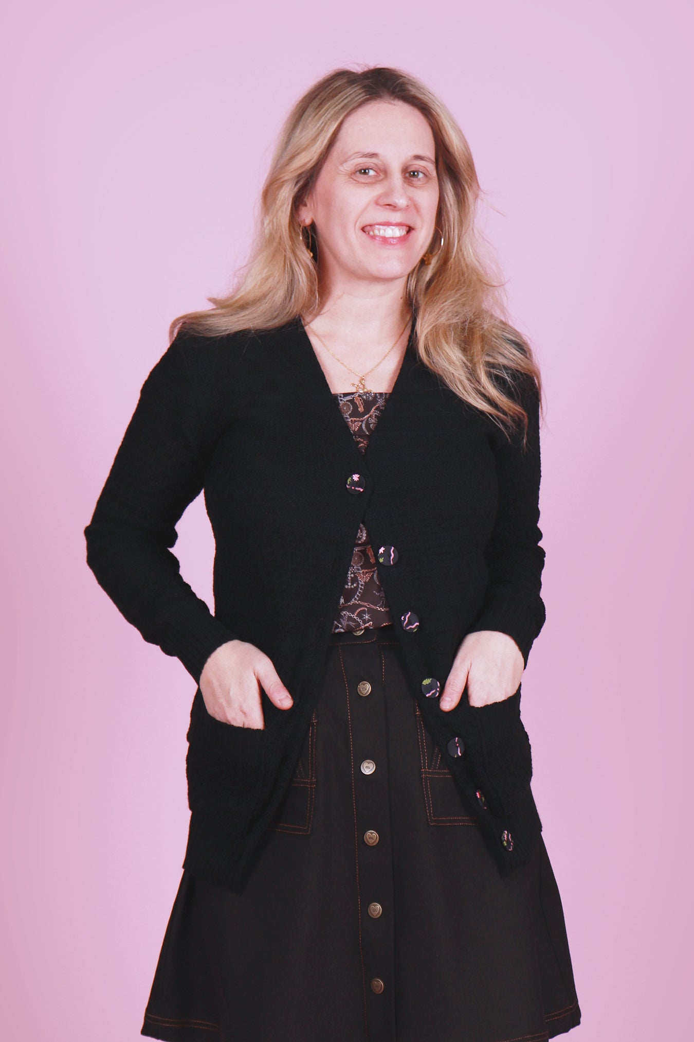 Cosy Clementine Cardie Sooty