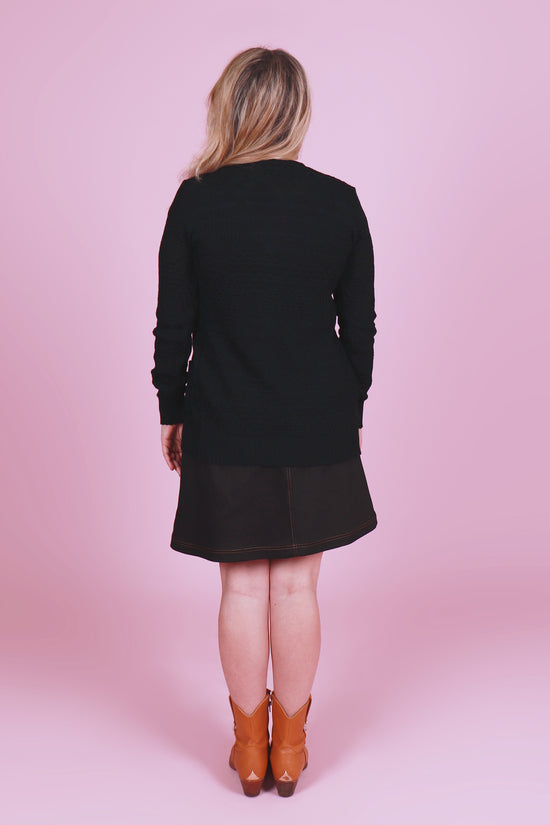 Cosy Clementine Cardie Sooty
