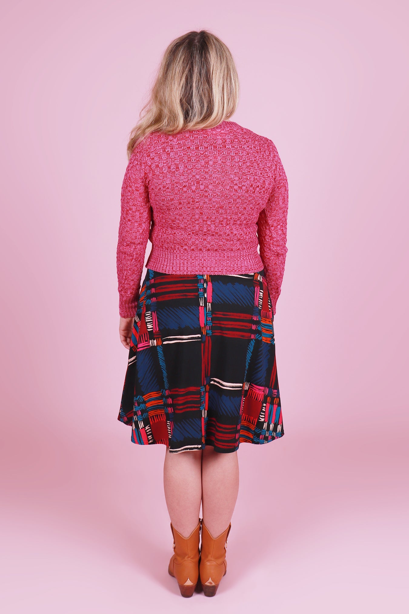 Primrose Cardie Marble Boysenberry Swirl