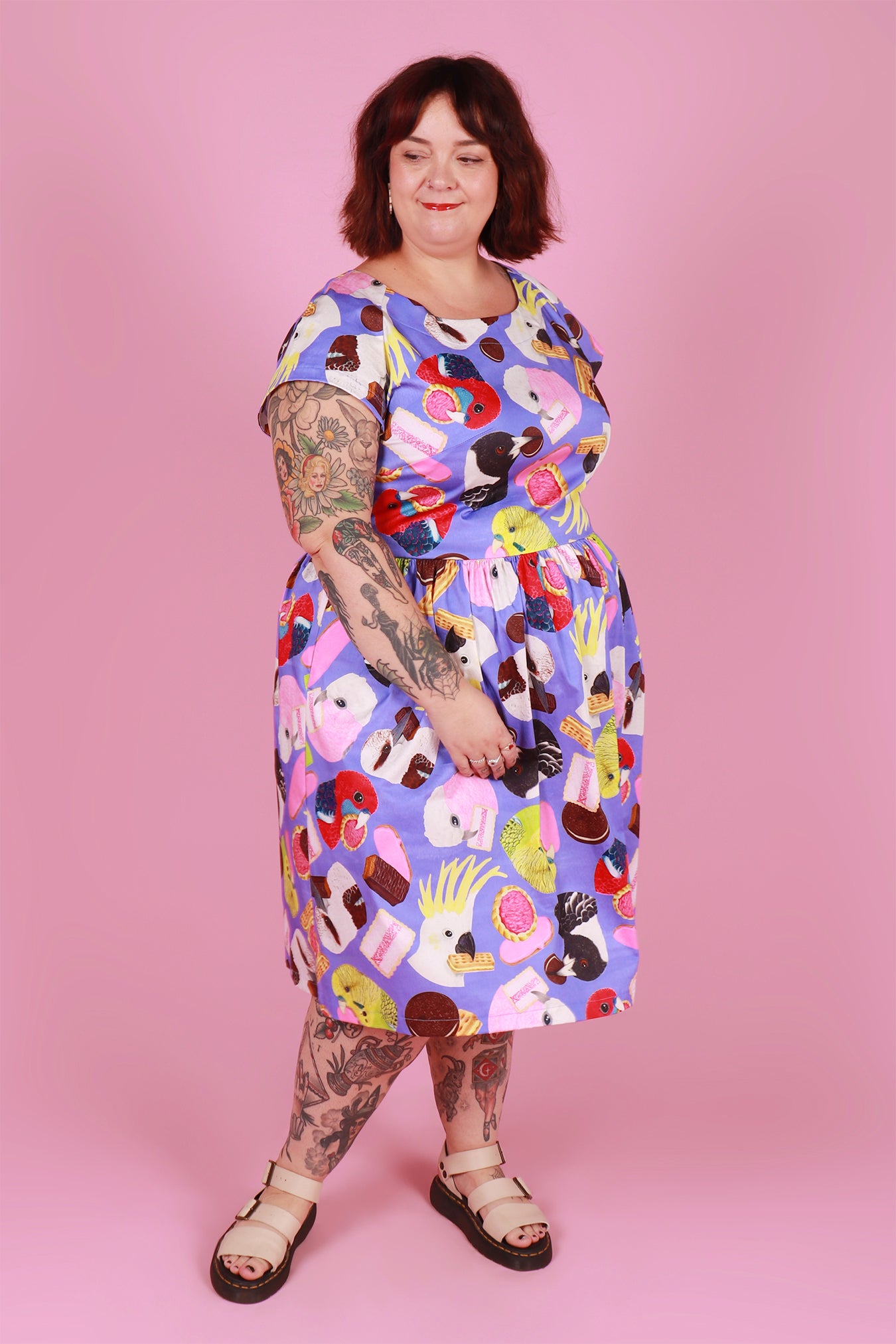 Load image into Gallery viewer, Jessie Dress Birdy Allsorts
