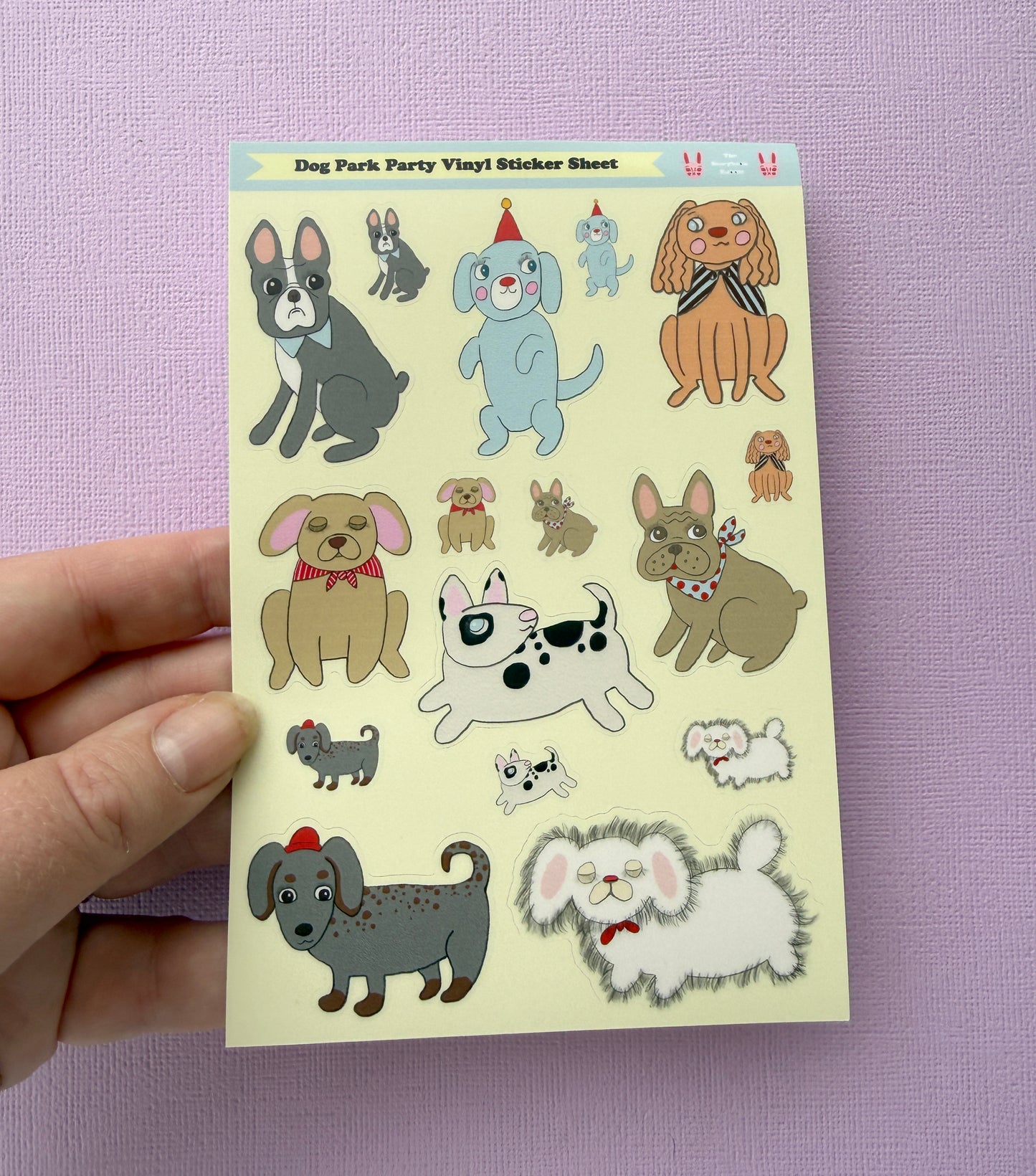 Dog Park Sticker Sheet SBR