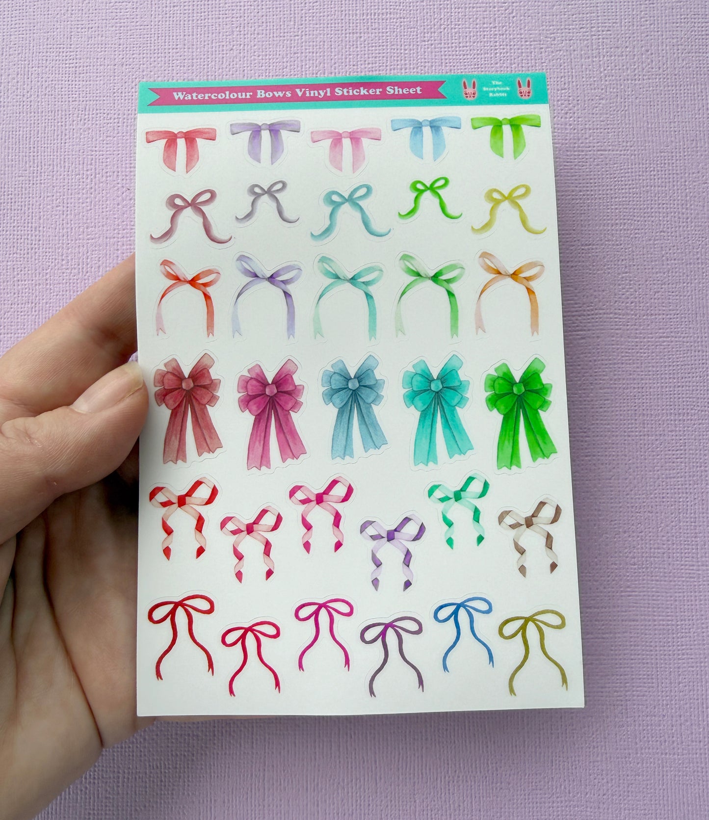 Rain-Bows Sticker Sheet SBR
