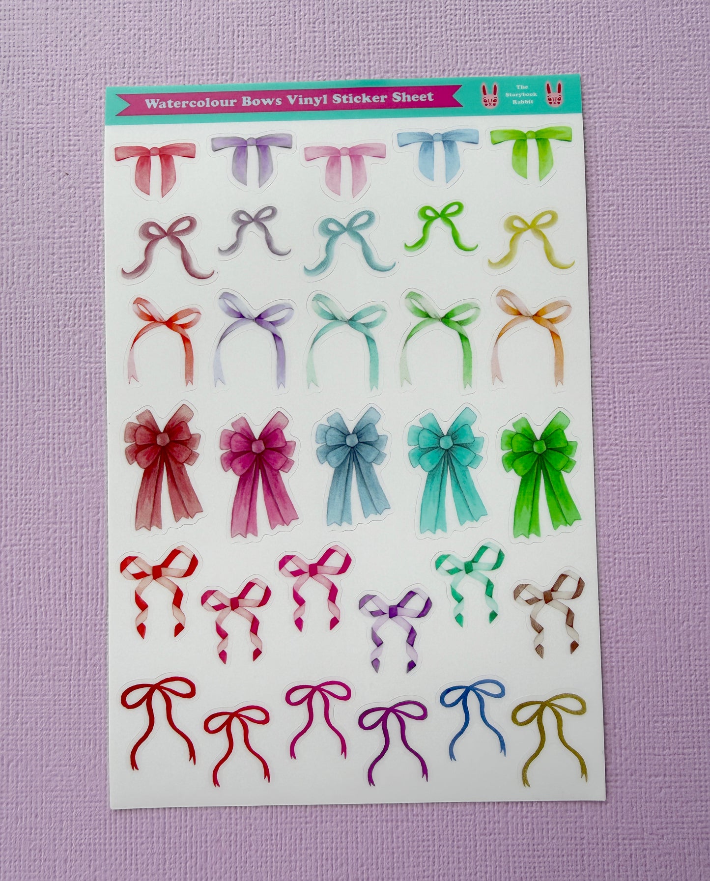 Rain-Bows Sticker Sheet SBR