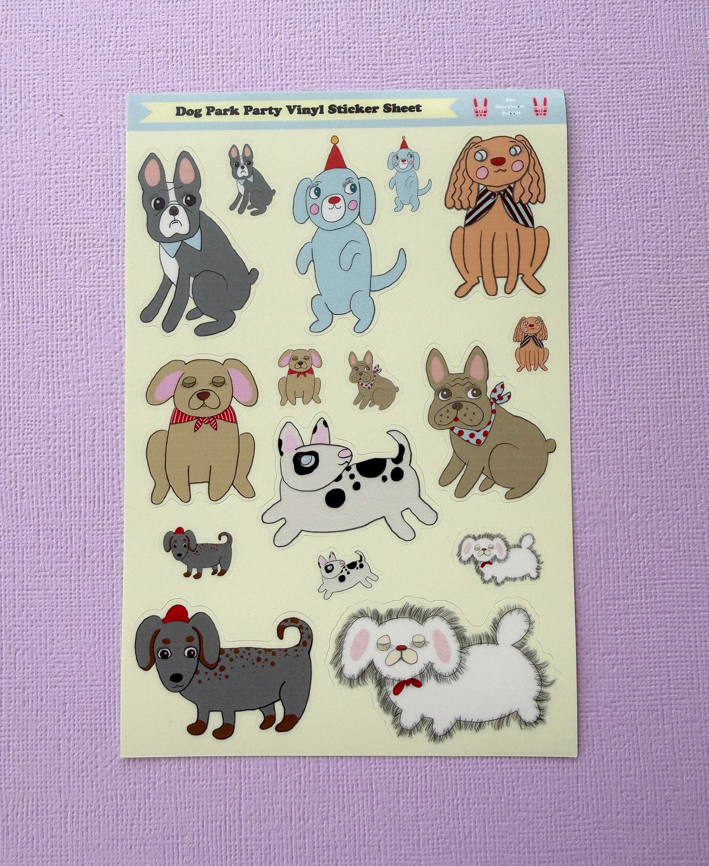 Dog Park Sticker Sheet SBR