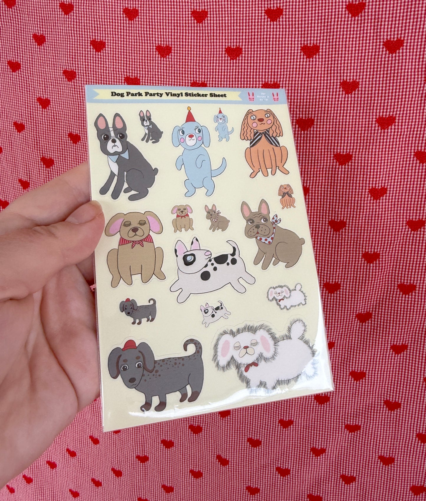 Dog Park Sticker Sheet SBR