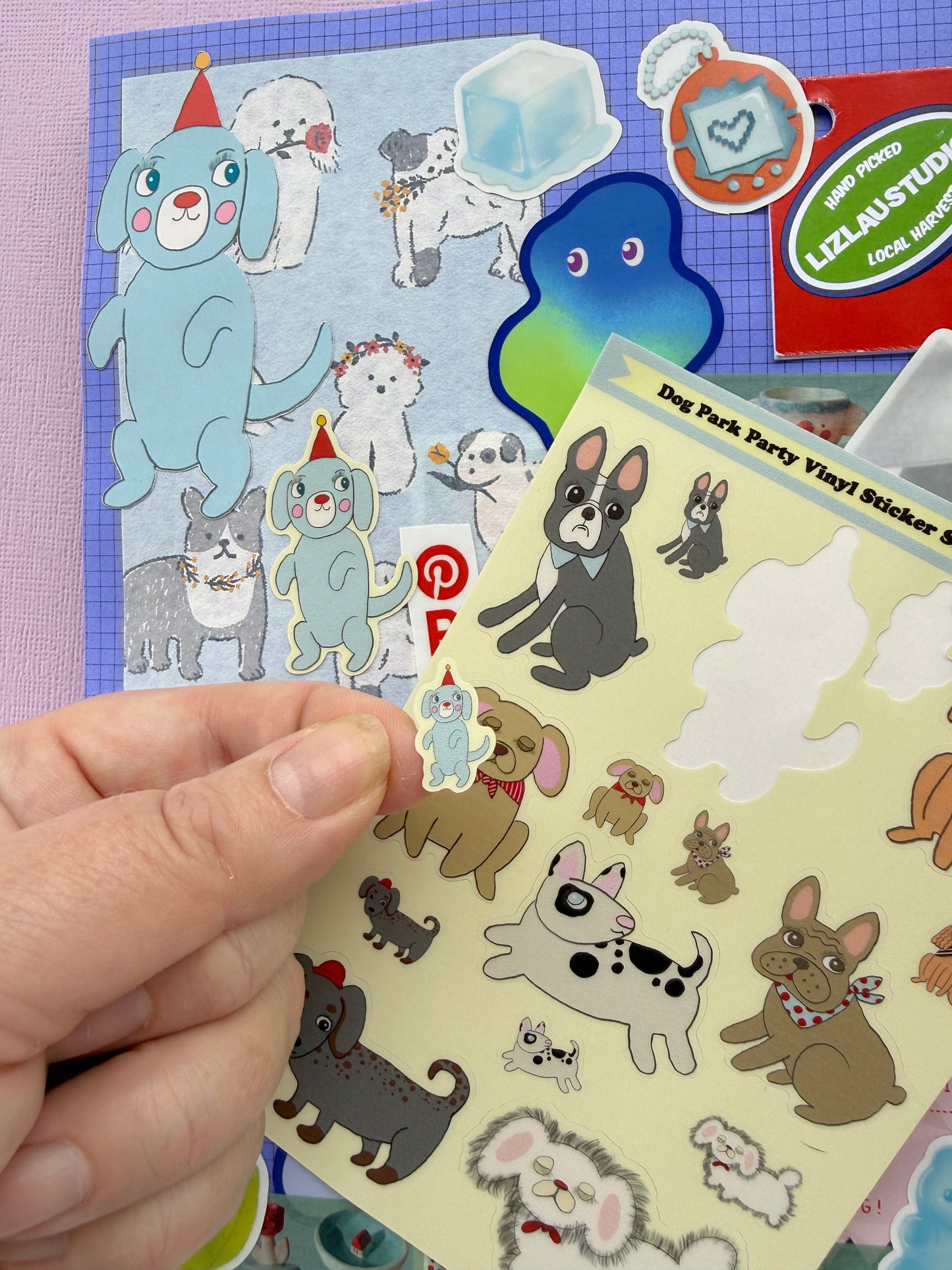 Dog Park Sticker Sheet SBR