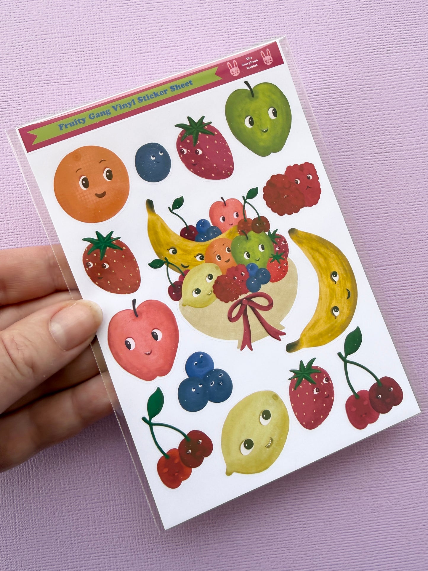 Fruity Gang Small Sticker sheet SBR