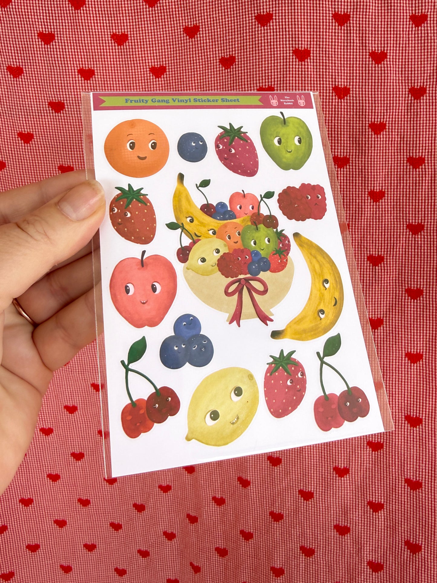 Fruity Gang Small Sticker sheet SBR