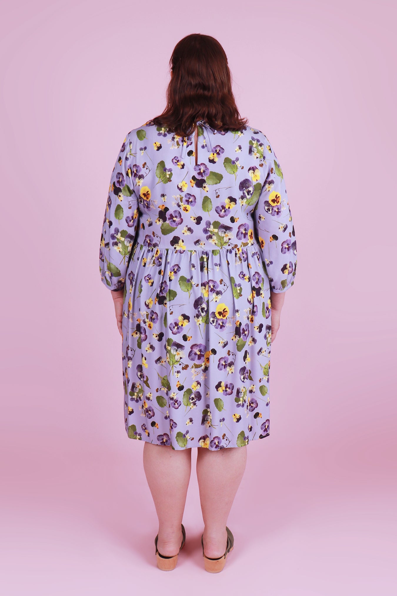 Winter Edie Dress Sandy's Pansy