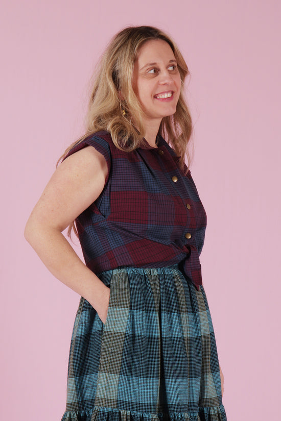 Trixie Shirt Polaroid Plaid