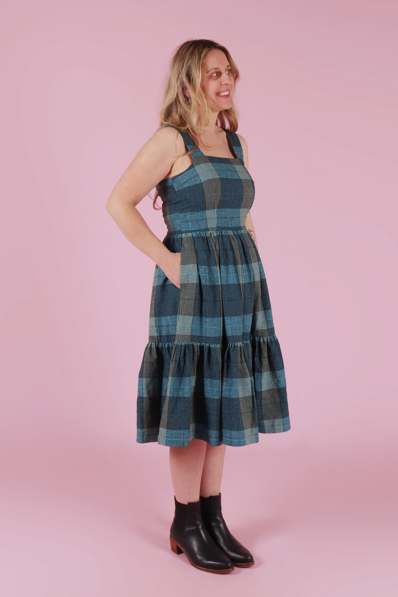 Rayna Dress Canon Plaid