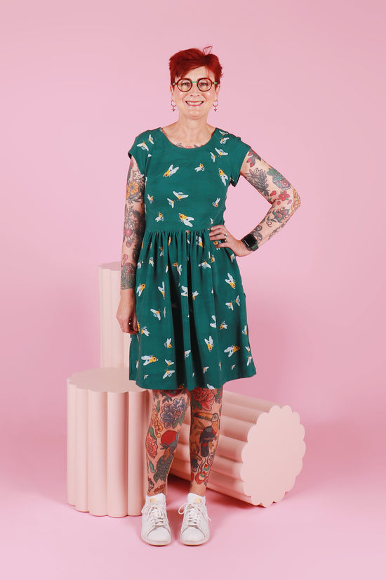 Jessie Jersey Dress Native Bees