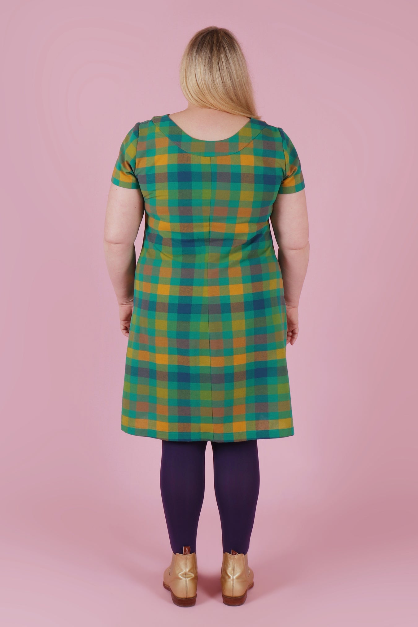 Penelope Dress Nikon Plaid