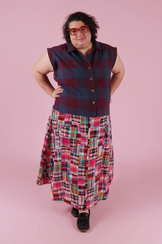 Trixie Shirt Polaroid Plaid