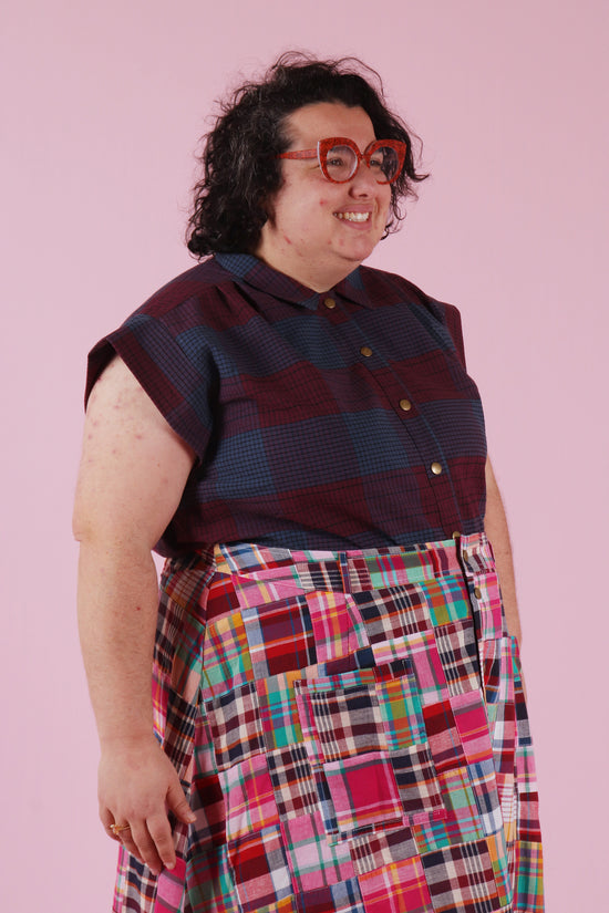 Trixie Shirt Polaroid Plaid