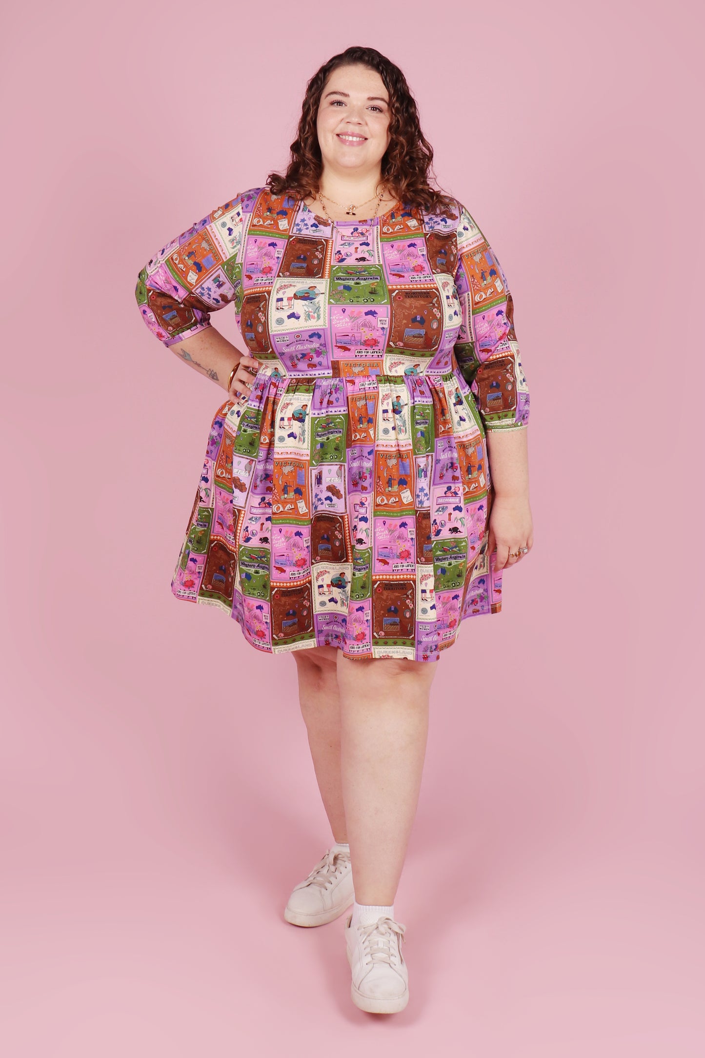 Winter Edie Jersey Dress Women in History