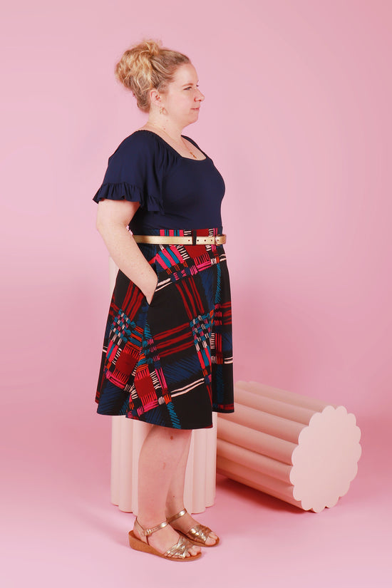 Rizzo Skirt Painted Plaid