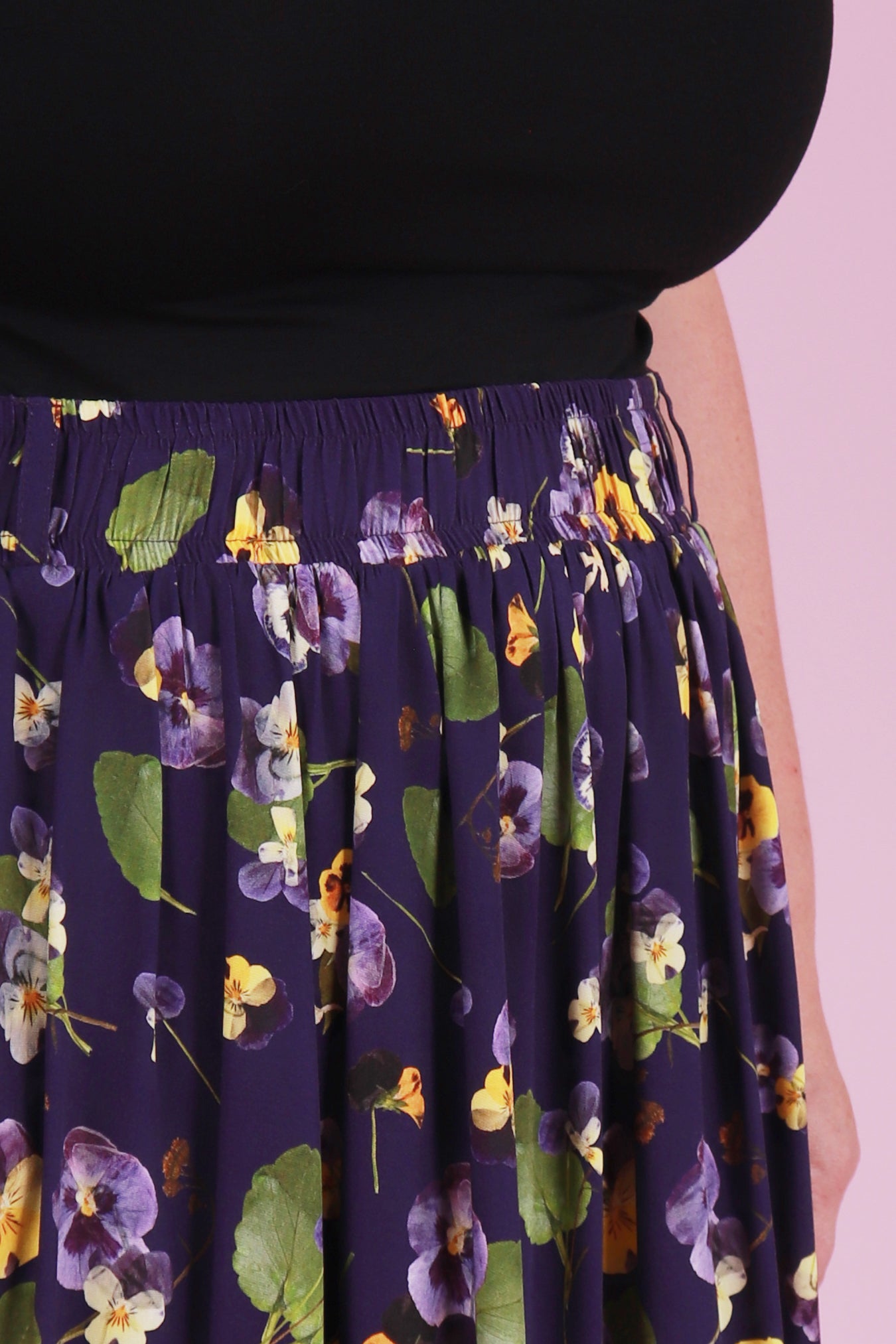 Rayna Skirt Luxe Sandy's Pansy