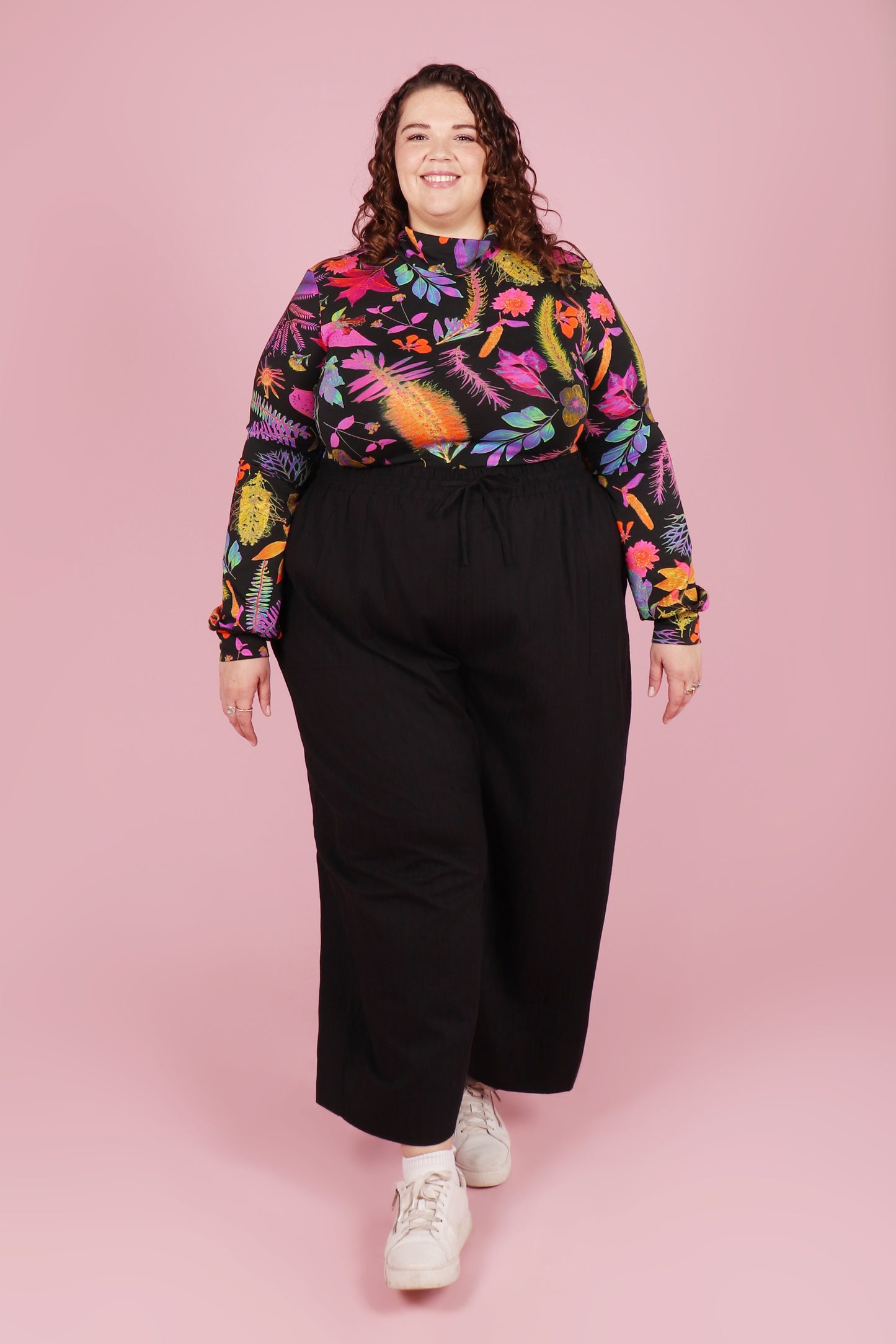 Paloma Pants Embossed Blackout