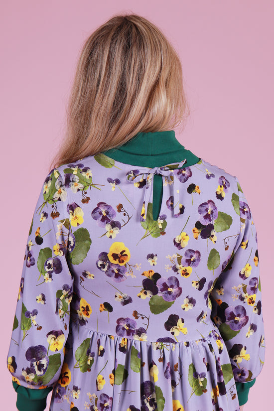 Winter Edie Dress Sandy's Pansy