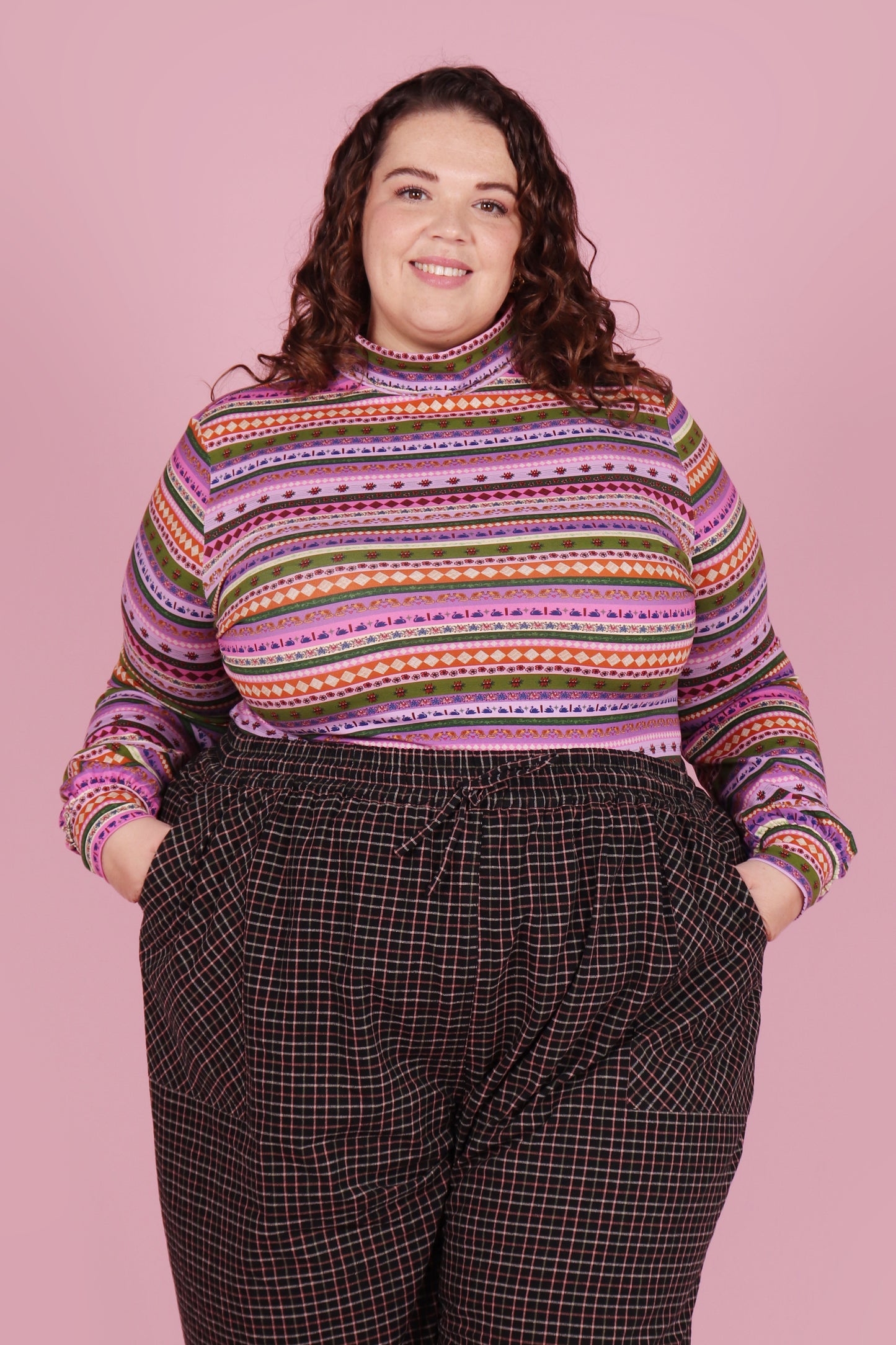 Bronte Skivvy Icon Stripe