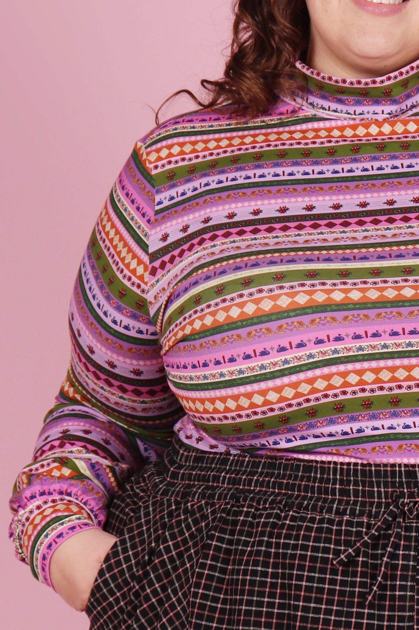 Bronte Skivvy Icon Stripe