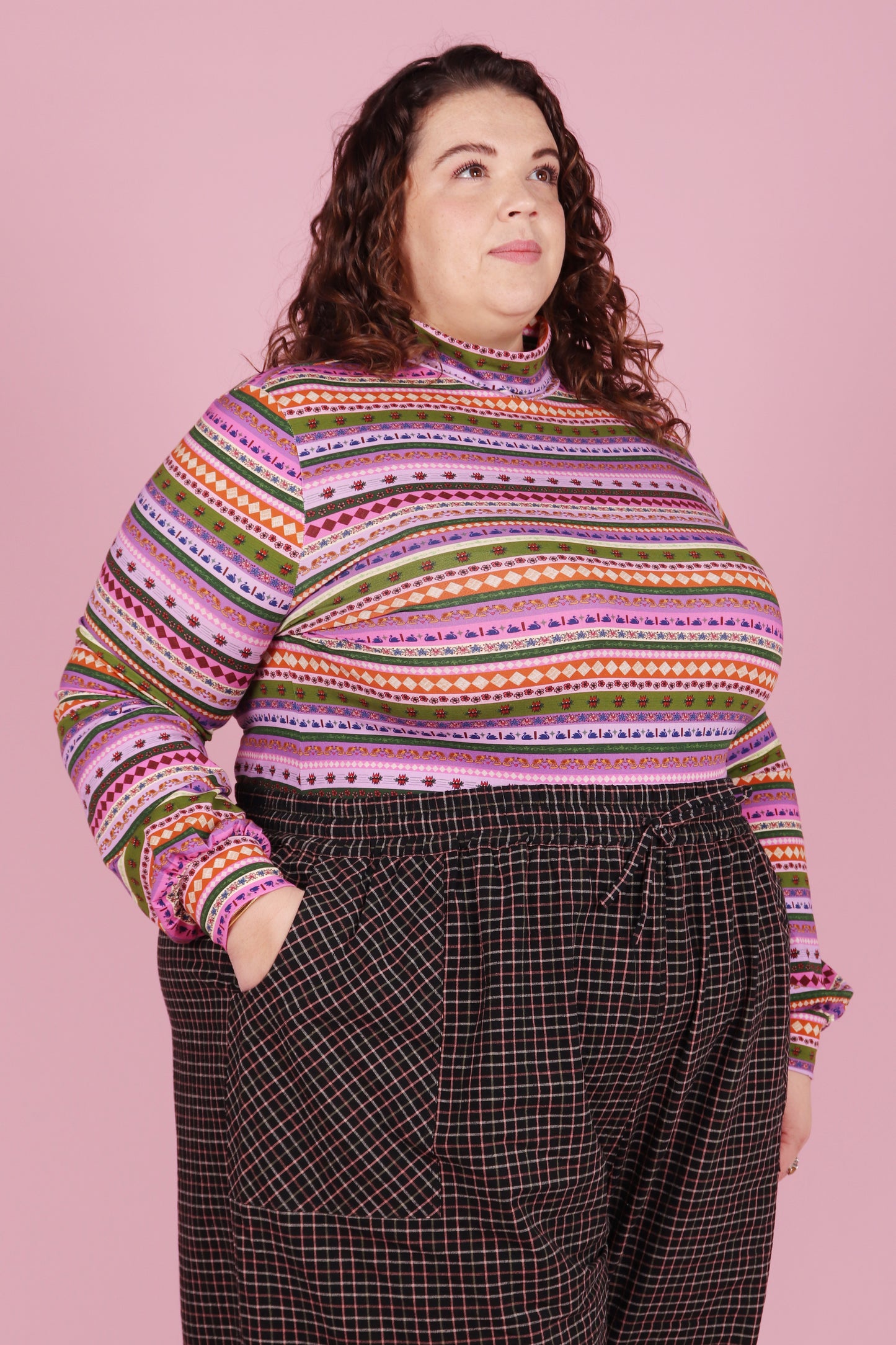 Bronte Skivvy Icon Stripe