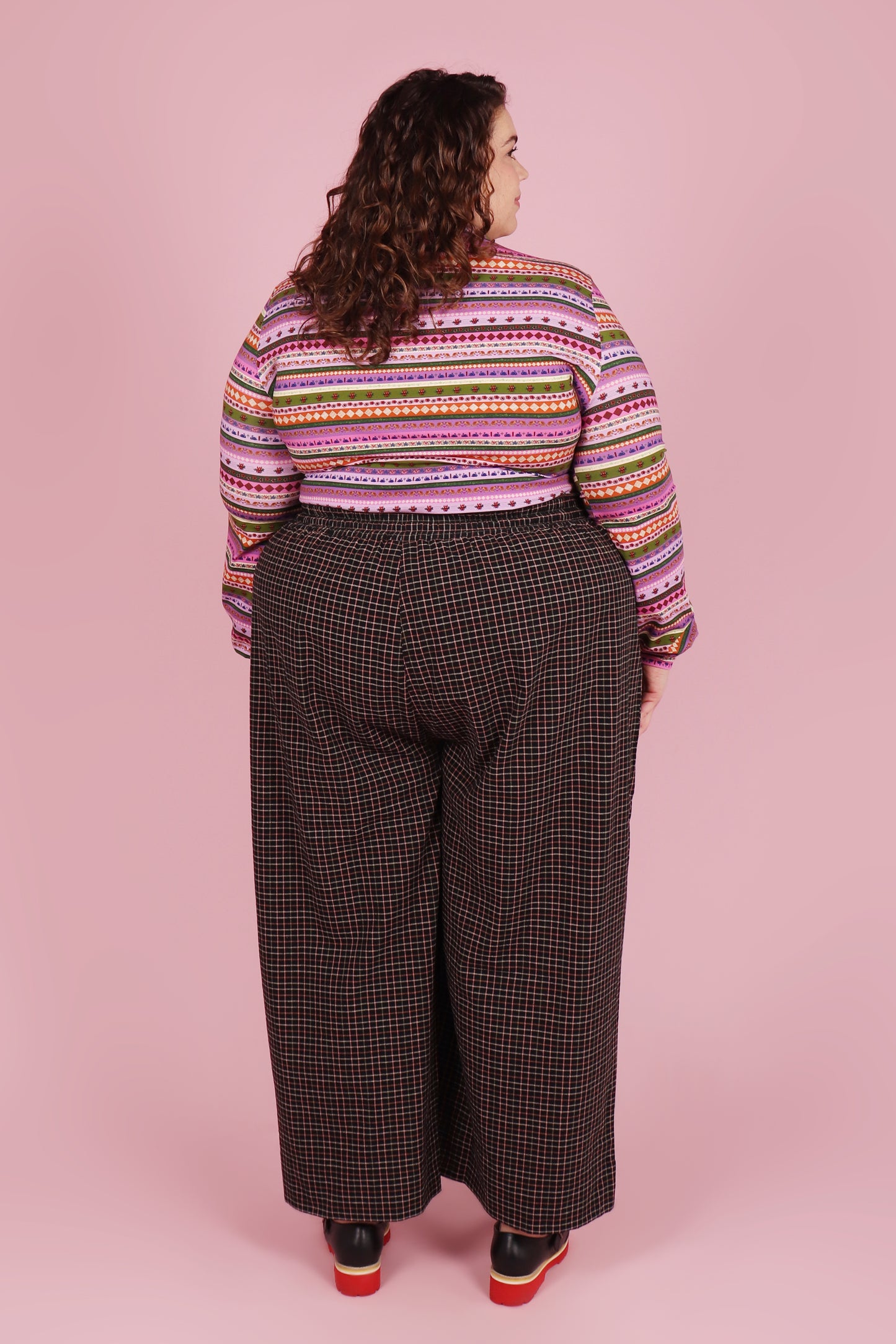 Paloma Pants Peachy Keen Check