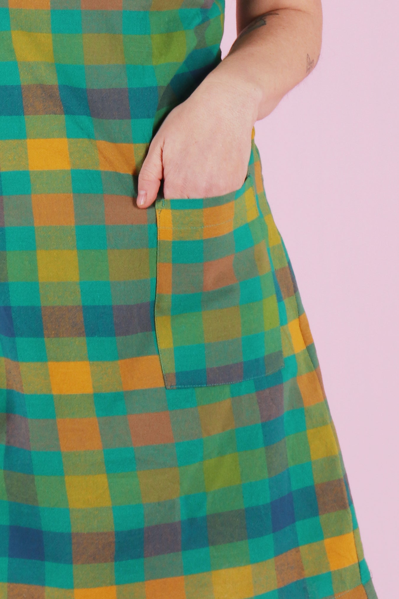 Penelope Dress Nikon Plaid