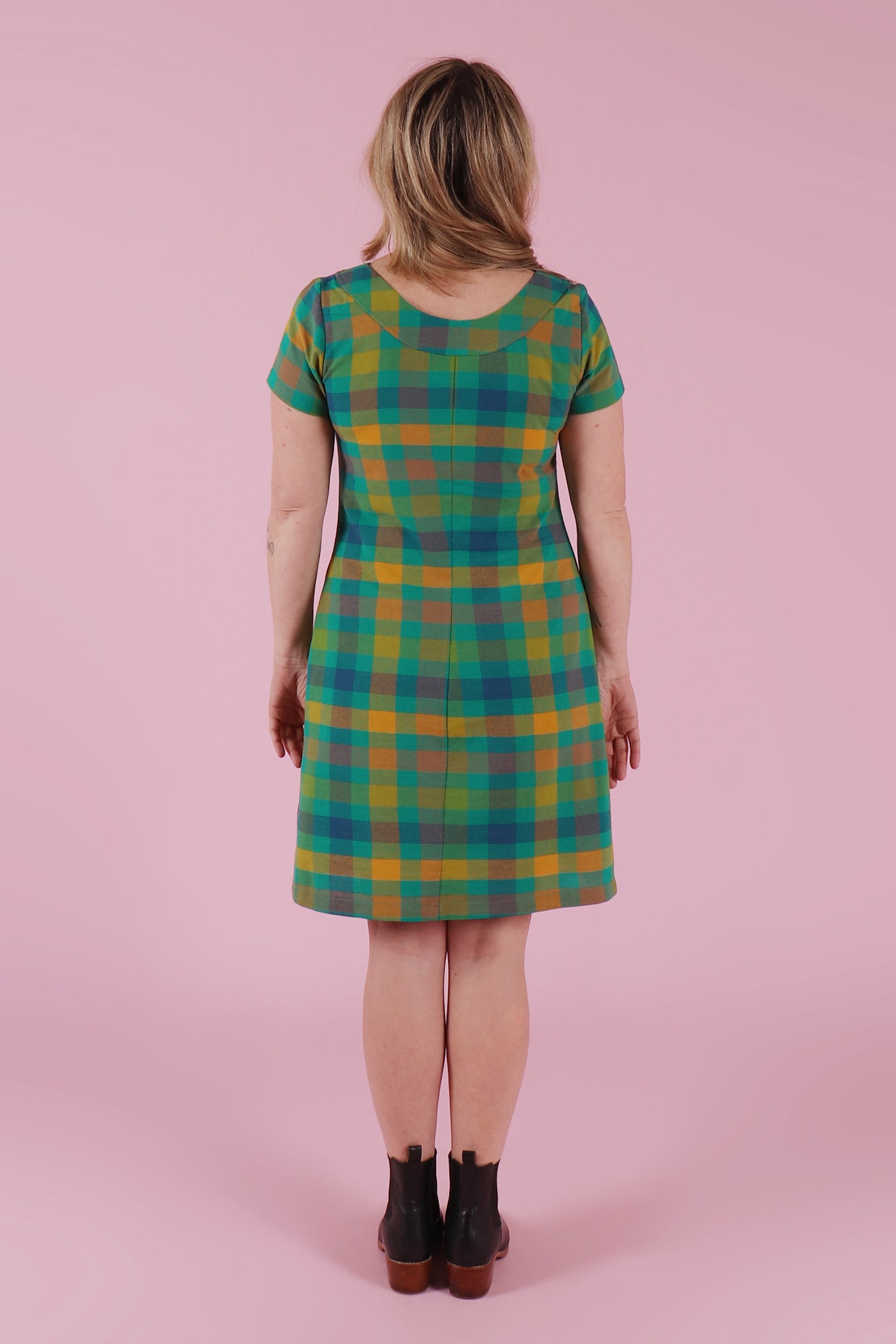 Penelope Dress Nikon Plaid