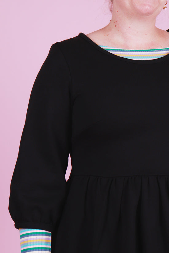 Cosy Edie Dress Black Widow