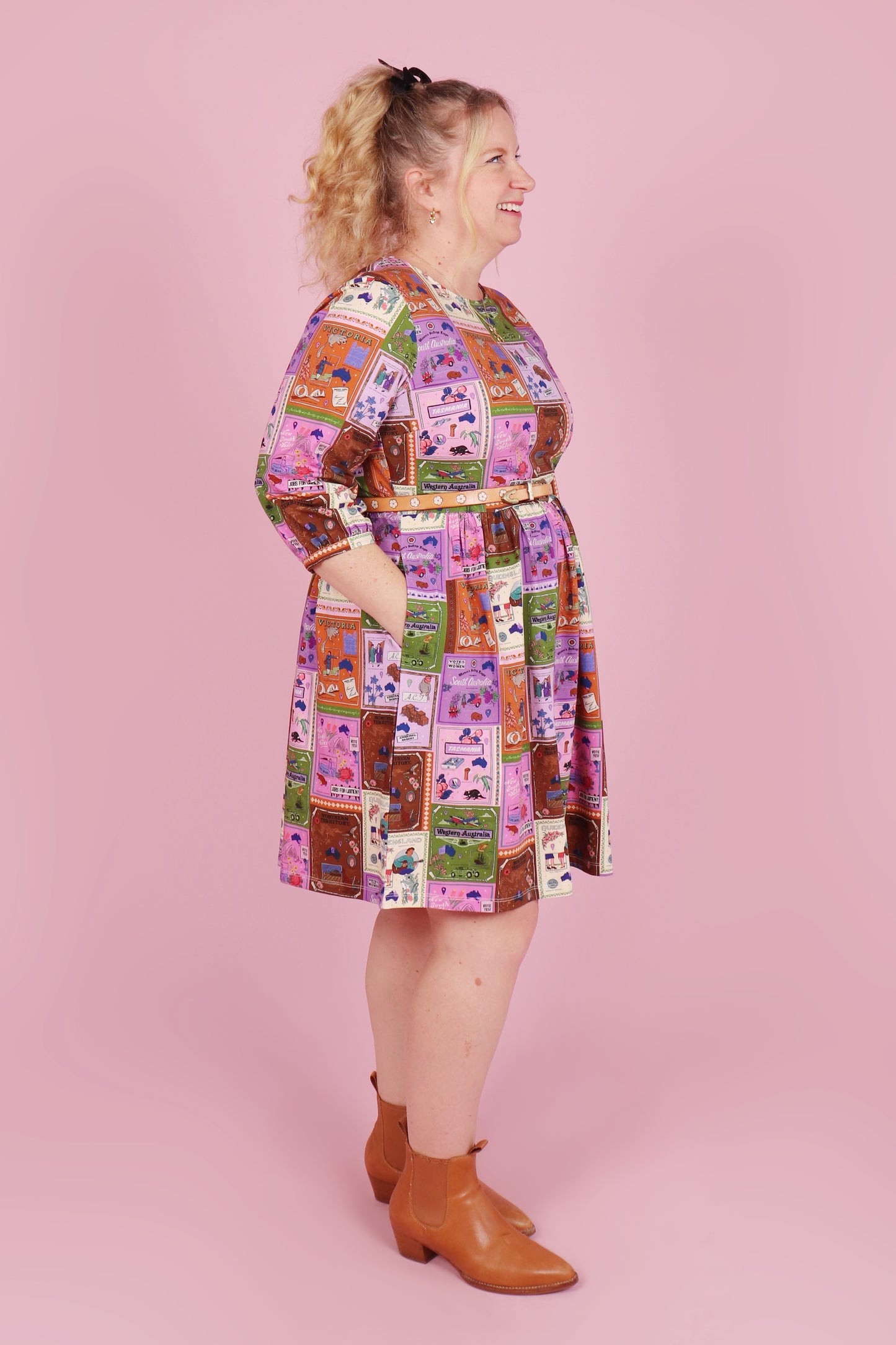 Winter Edie Jersey Dress Women in History