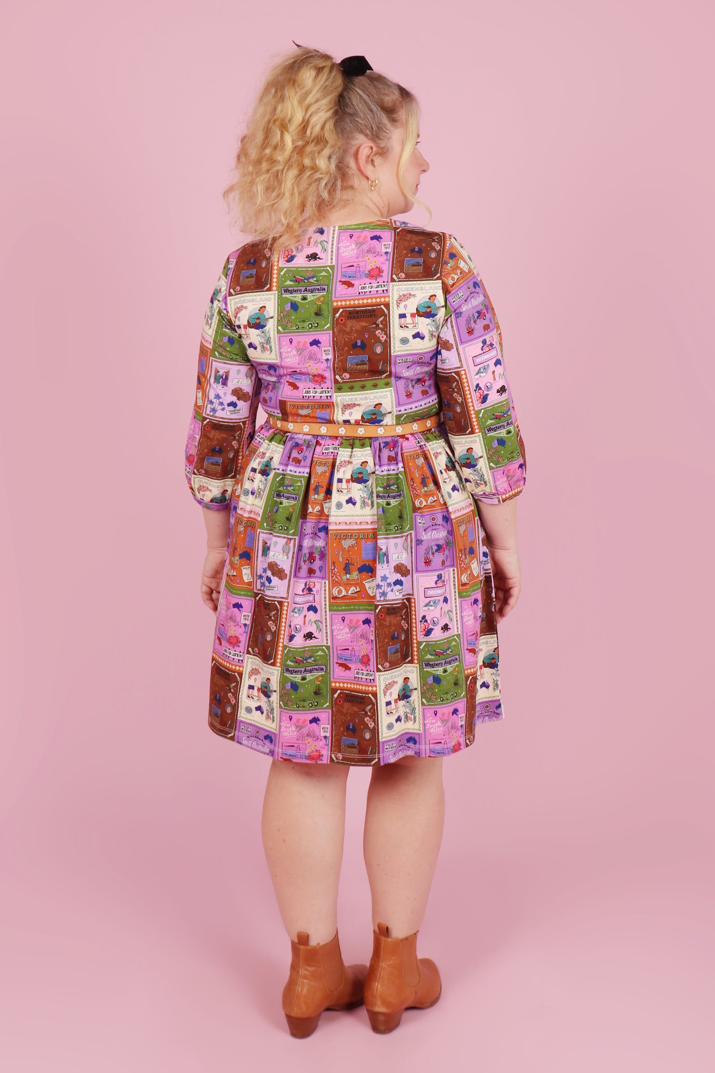 Winter Edie Jersey Dress Women in History