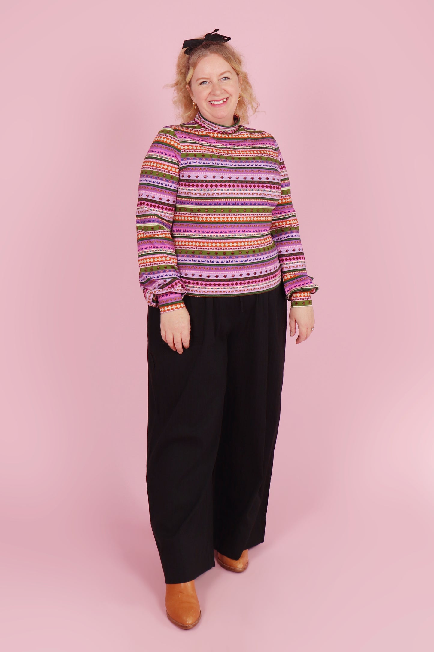 Bronte Skivvy Icon Stripe