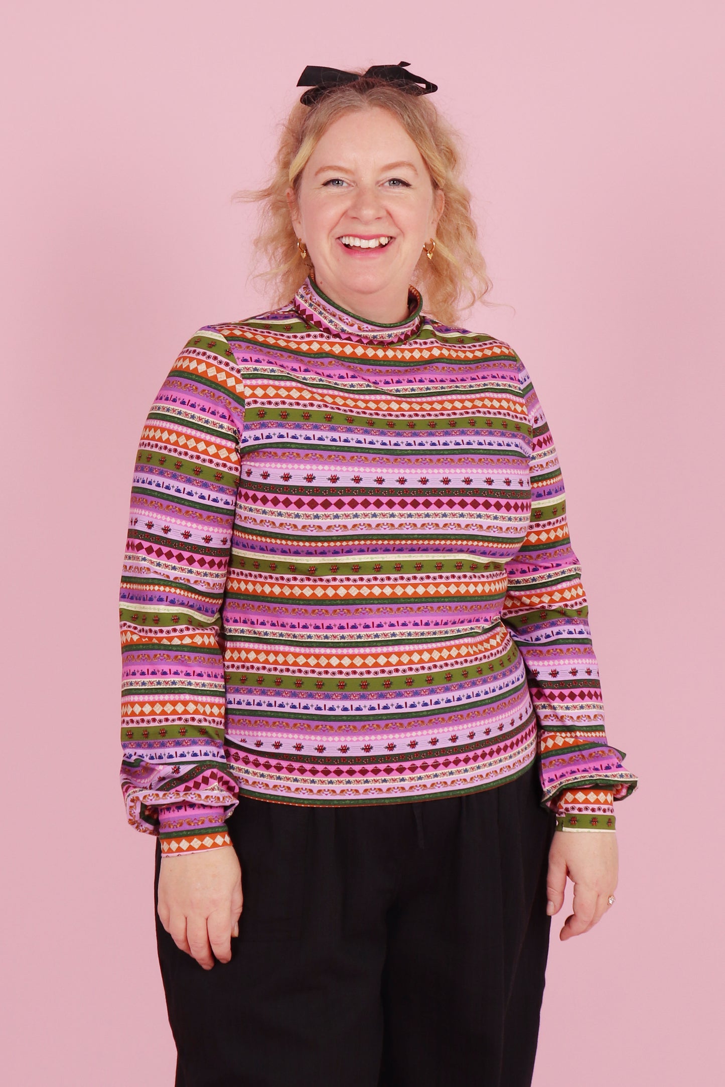 Bronte Skivvy Icon Stripe