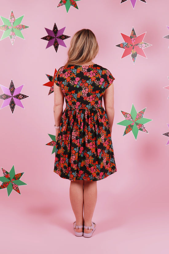 Edie Jersey Dress Evelyn Floral