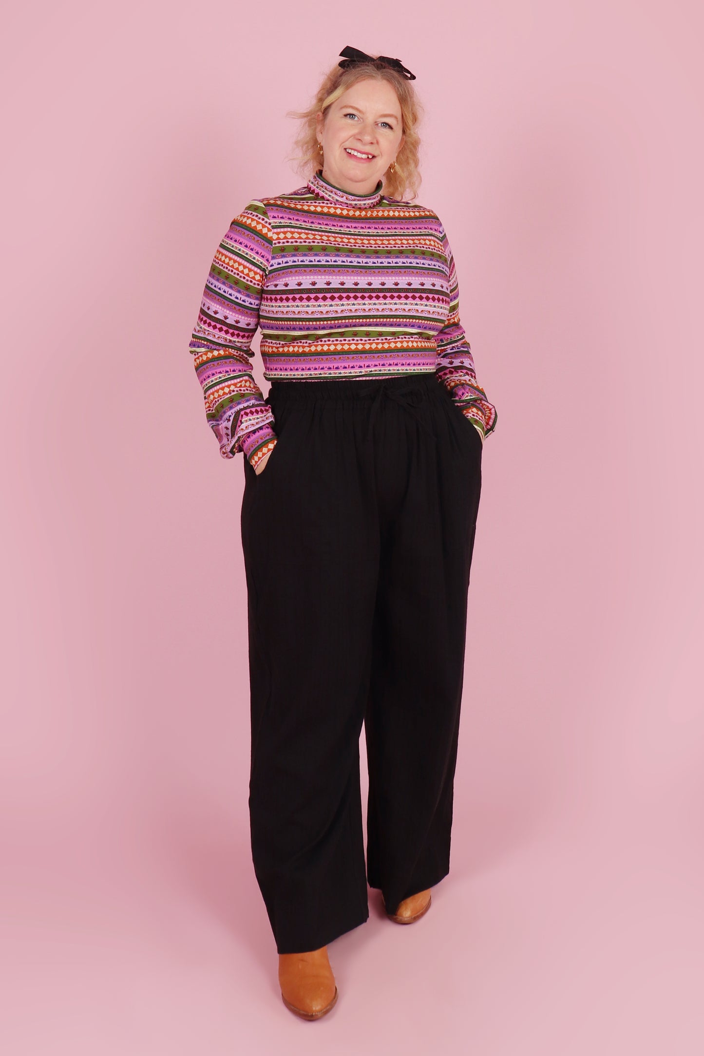 Bronte Skivvy Icon Stripe