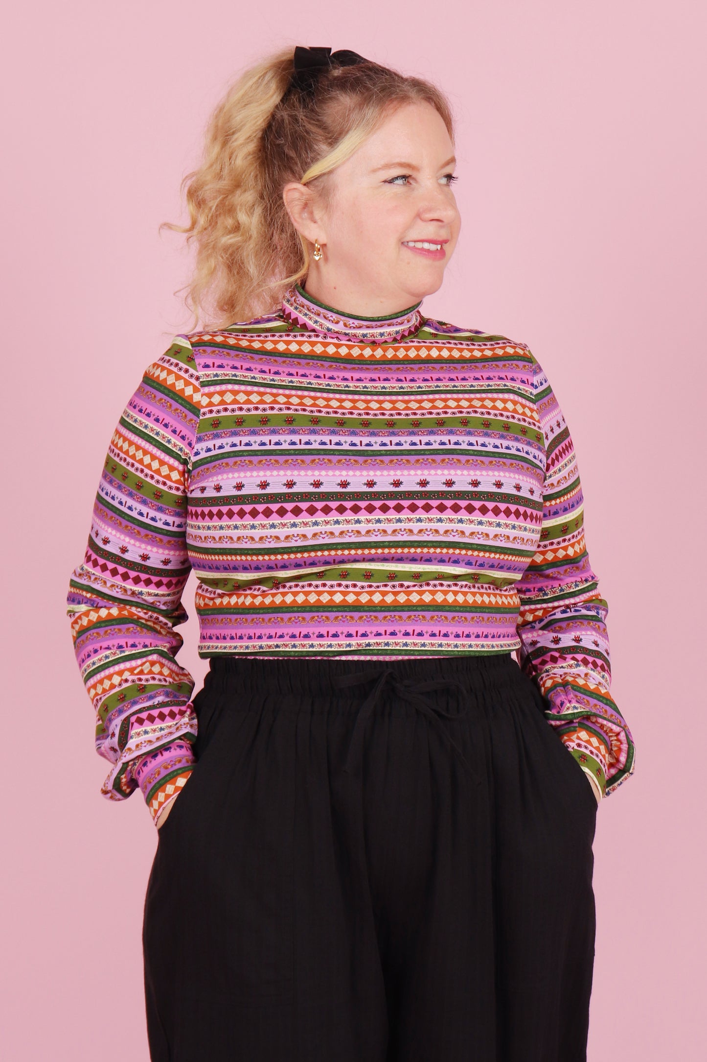 Bronte Skivvy Icon Stripe