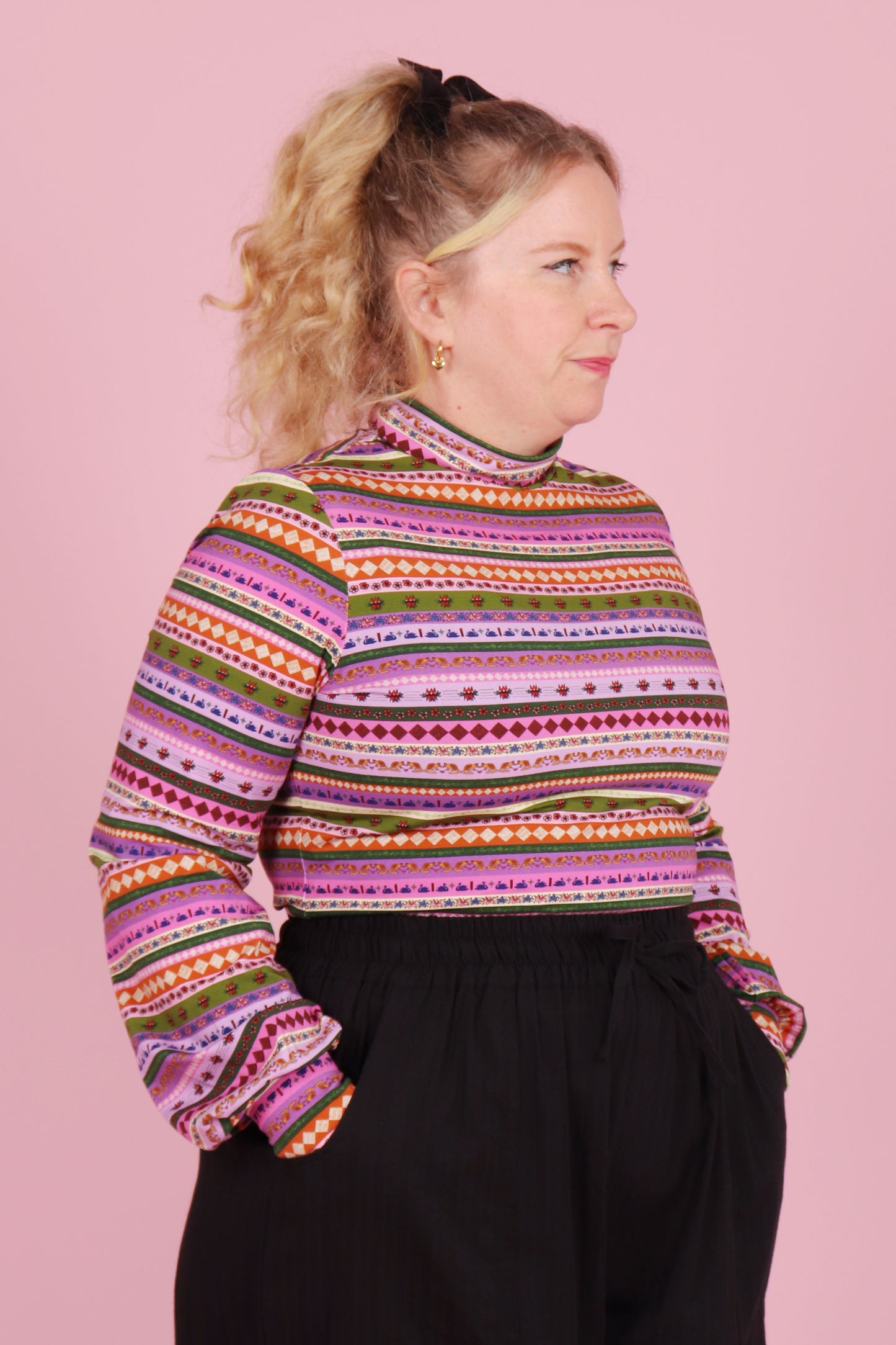 Bronte Skivvy Icon Stripe