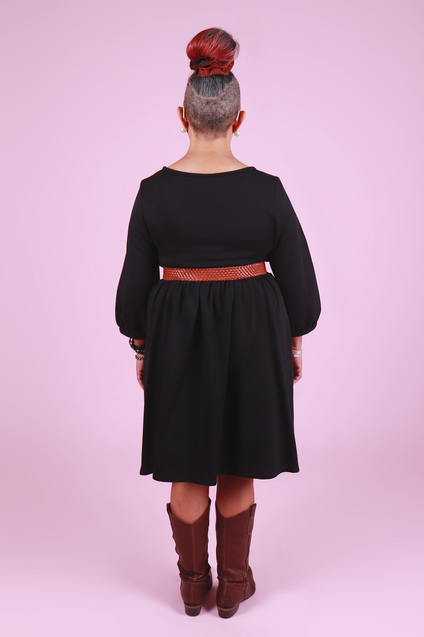 Cosy Edie Dress Black Widow